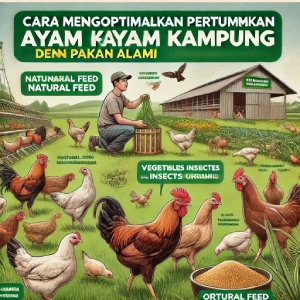 Cara Mengoptimalkan Pertumbuhan Ayam Kampung dengan Pakan Alami